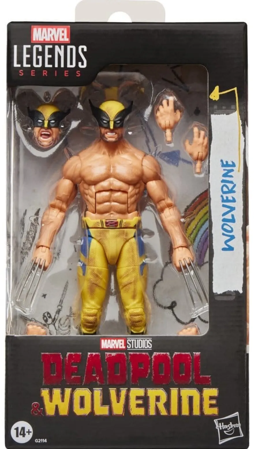 Deadpool & Wolverine Marvel Legends Actionfigur Wolverine 15 cm