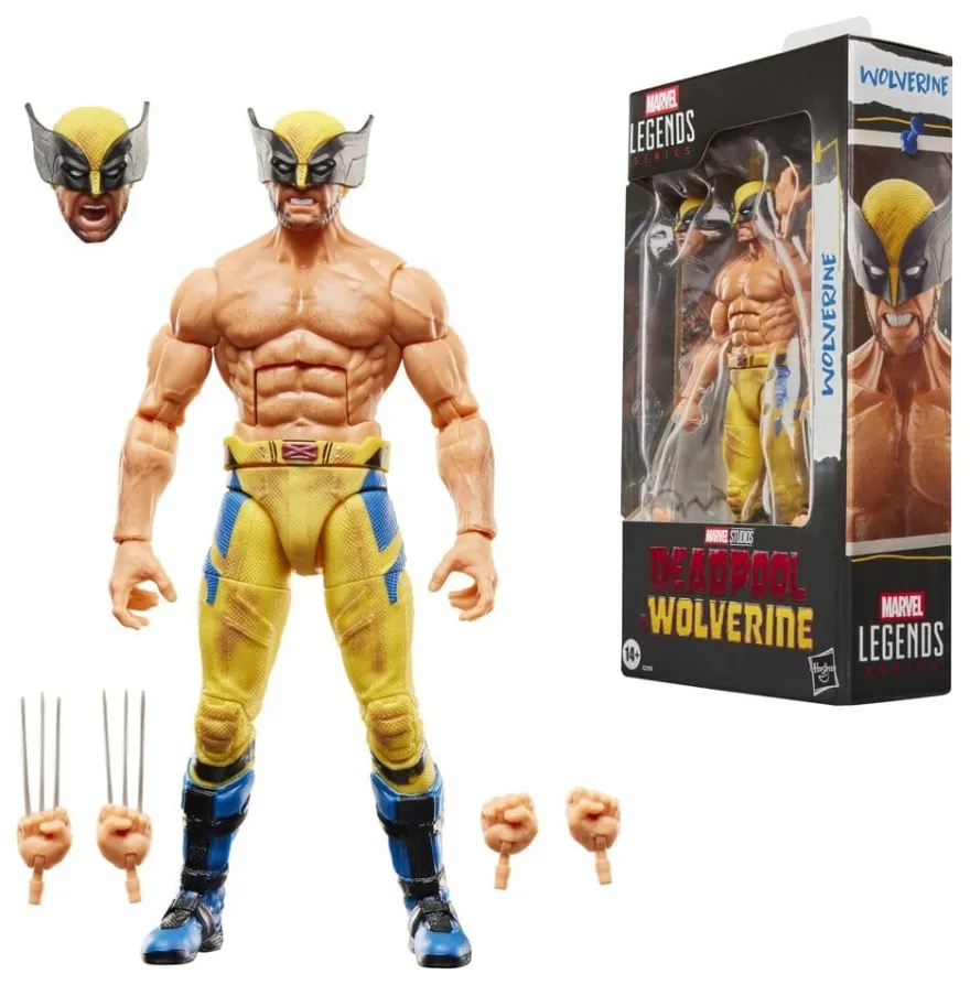 Deadpool & Wolverine Marvel Legends Actionfigur Wolverine 15 cm