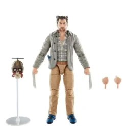 Deadpool & Wolverine Marvel Legends Headpool with Logan Actionfigur