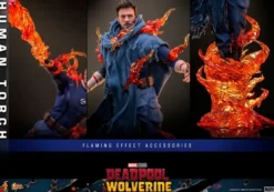 Deadpool & Wolverine Movie Masterpiece Actionfigur 1/6 Human Torch 31 cm
