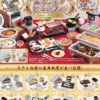 Deluxe Hotel Buffet Minifiguren Blind Box Display (8)