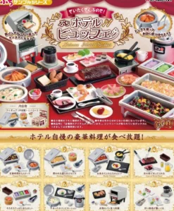 Deluxe Hotel Buffet Minifiguren Blind Box Display (8)