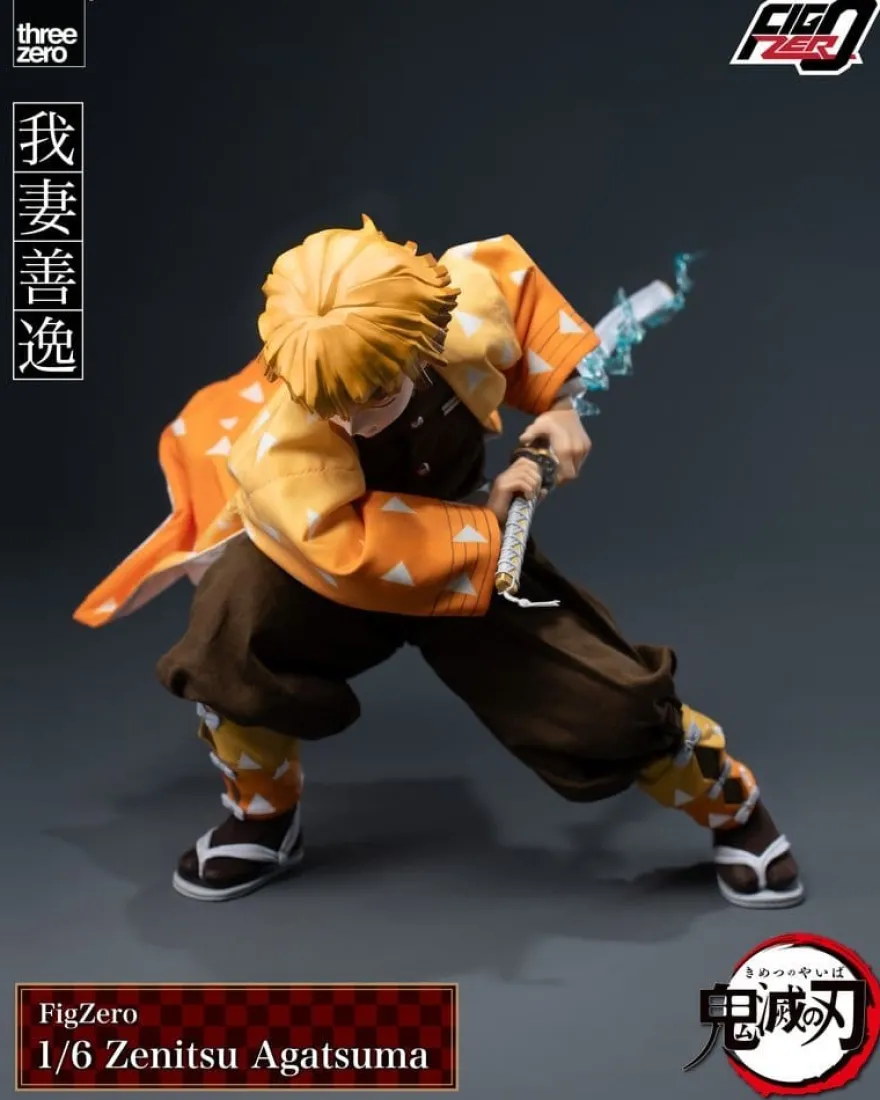 Demon Slayer: Kimetsu no Yaiba FigZero Actionfigur 1/6 Zenitsu Agatsuma 28 cm