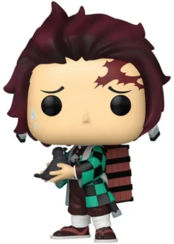 Demon Slayer: Kimetsu no Yaiba POP! Animation Vinyl Figuren Tanjiro w/Crow 9 cm