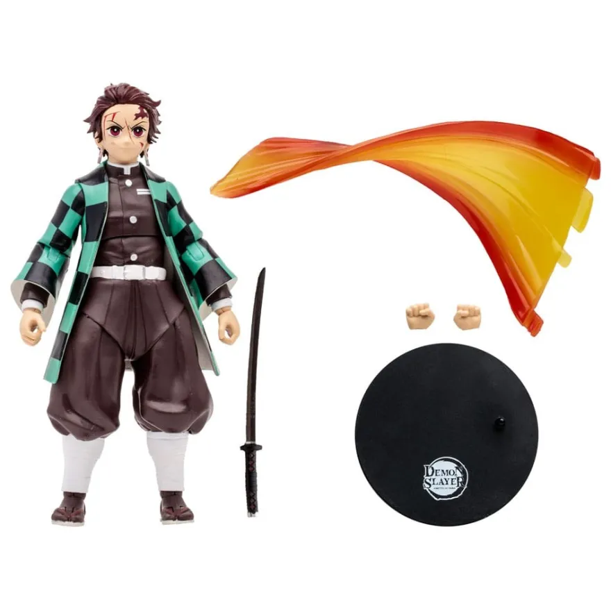 Demon Slayer: Kimetsu no Yaiba Actionfigur Tanjiro Kamado (Rui Battle Variant) 18 cm