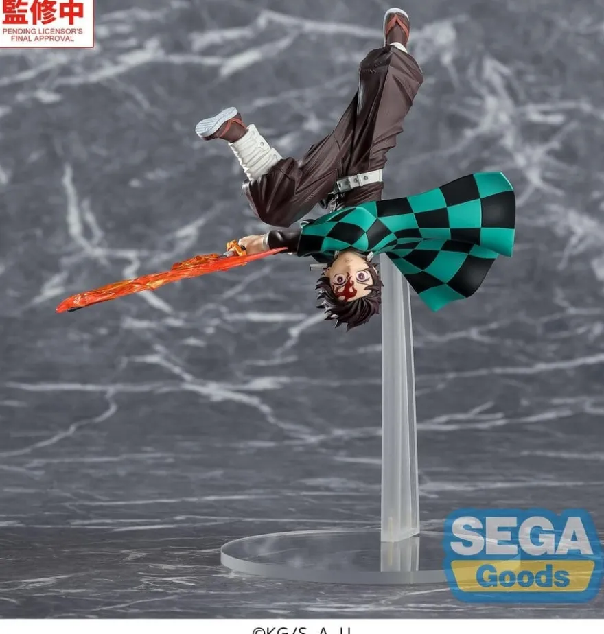 Demon Slayer: Luminasta PVC Figur Tanjiro Kamado Hinokami Kagura Setting Sun Transformation 15 cm