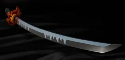 Demon Slayer Proplica Replik 1/1 Nichirin Schwert (Tanjiro Kamado) Kyojuro Rengoku´s Sword Gueard