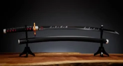 Demon Slayer Proplica Replik 1/1 Nichirin Schwert (Tanjiro Kamado) Kyojuro Rengoku´s Sword Gueard