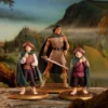 Der Herr der Ringe Animated Film PVC Figuren 3er-Pack Frodo, Aragorn, and Samwise