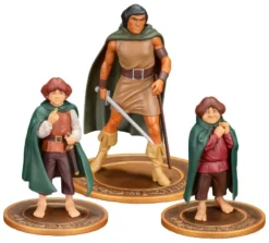 Der Herr der Ringe Animated Film PVC Figuren 3er-Pack Frodo, Aragorn, and Samwise