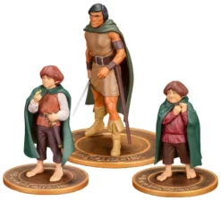 Der Herr der Ringe Animated Film PVC Figuren 3er-Pack Frodo, Aragorn, and Samwise