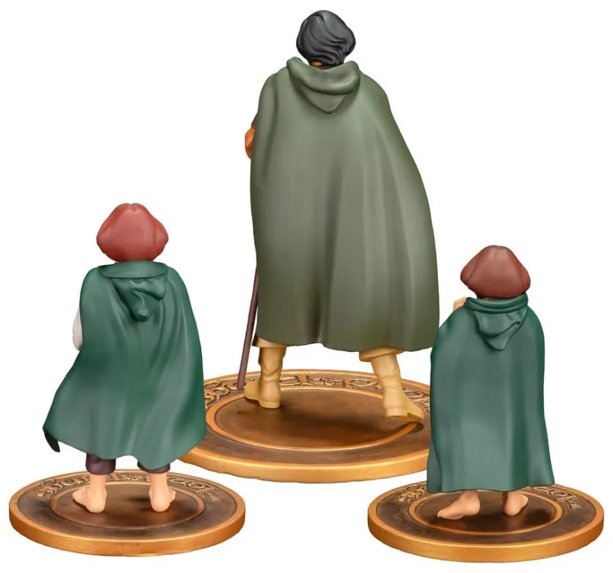 Der Herr der Ringe Animated Film PVC Figuren 3er-Pack Frodo, Aragorn, and Samwise