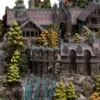 Der Herr der Ringe Miniatur Umgebung Rivendell 28 cm