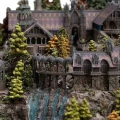 Der Herr der Ringe Miniatur Umgebung Rivendell 28 cm