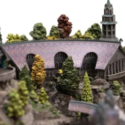 Der Herr der Ringe Miniatur Umgebung Rivendell 28 cm