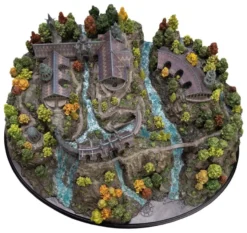 Der Herr der Ringe Miniatur Umgebung Rivendell 28 cm