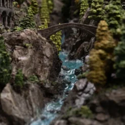 Der Herr der Ringe Miniatur Umgebung Rivendell 28 cm