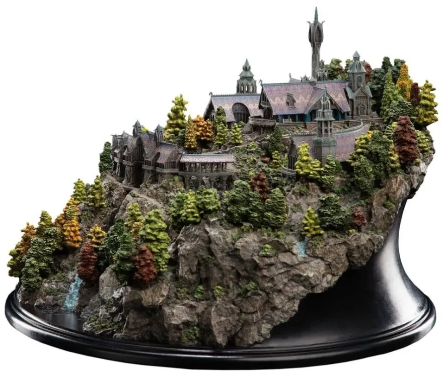 Der Herr der Ringe Miniatur Umgebung Rivendell 28 cm