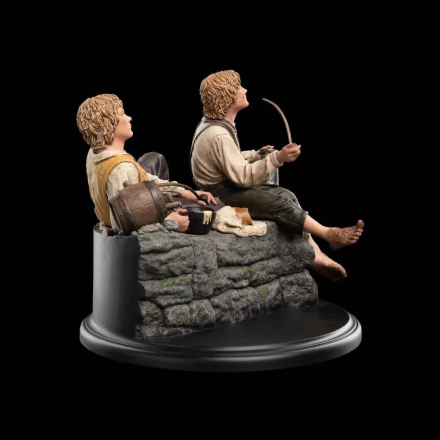 Der Herr der Ringe Mini Statue Merry und Pippin 12 cm