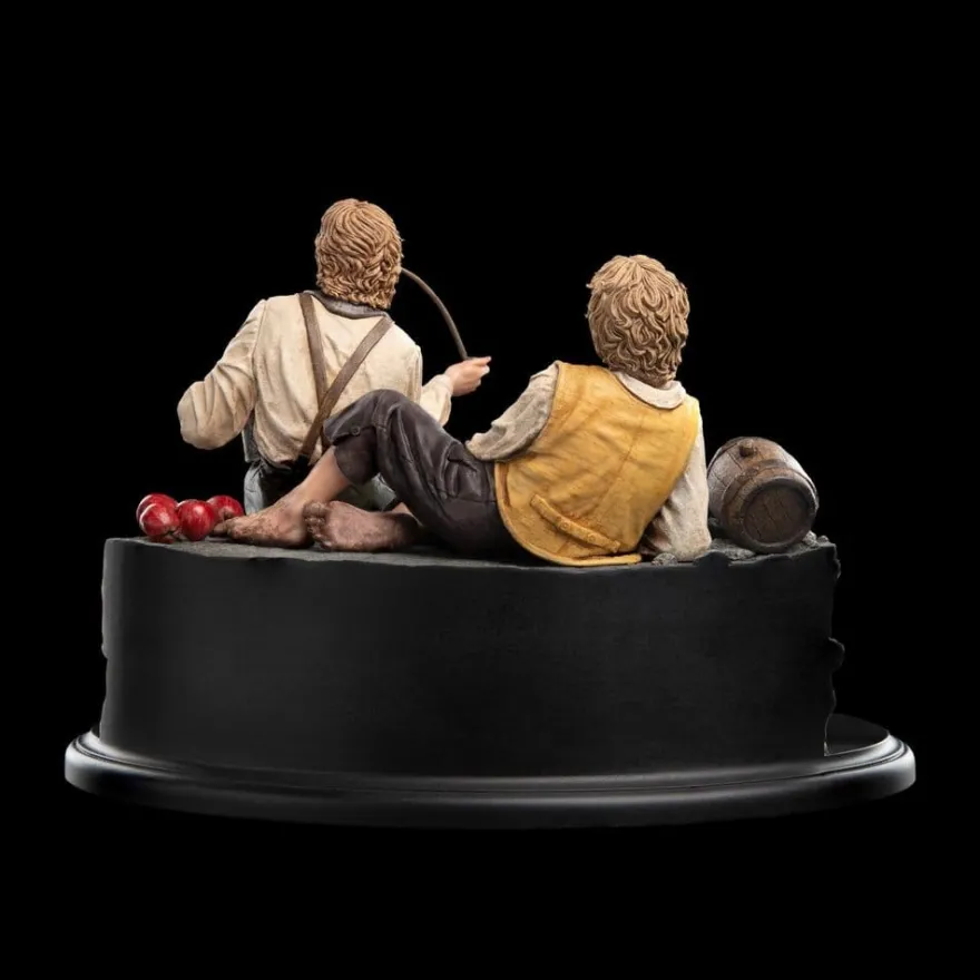 Der Herr der Ringe Mini Statue Merry und Pippin 12 cm