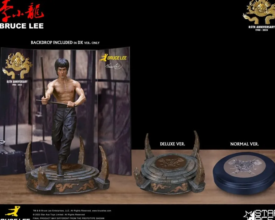 Der Mann mit der Todeskralle Statue 1/6 Bruce Lee Kali Sticks Fight Normal Basement Version 30 cm
