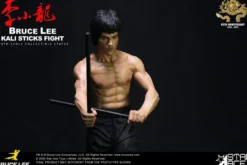 Der Mann mit der Todeskralle Statue 1/6 Bruce Lee Kali Sticks Fight Normal Basement Version 30 cm