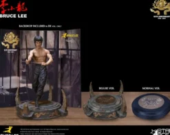 Der Mann mit der Todeskralle Statue 1/6 Bruce Lee Kali Sticks Fight Deluxe Basement Version 30 cm