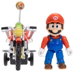 Der Super Mario Galaxy Film Actionfigur mit Rückziehmotorrad Mario 6 cm