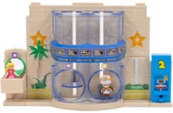 Der Super Mario Galaxy Film Diorama mit 2 Minifiguren Sternentor-Galaxie