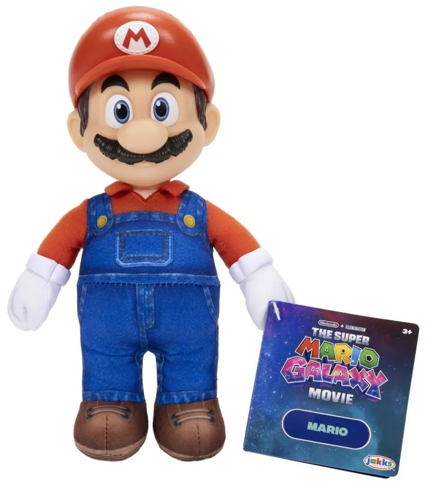 Der Super Mario Galaxy Film Plüschfigur Mario 23 cm