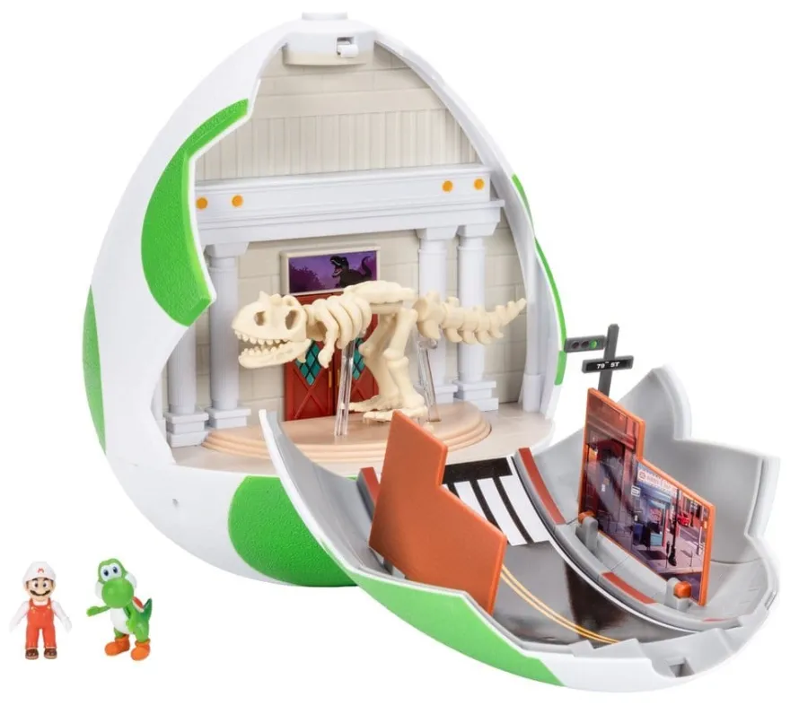Der Super Mario Galaxy Film Spielset mit 2 Minifiguren Yoshi-Ei