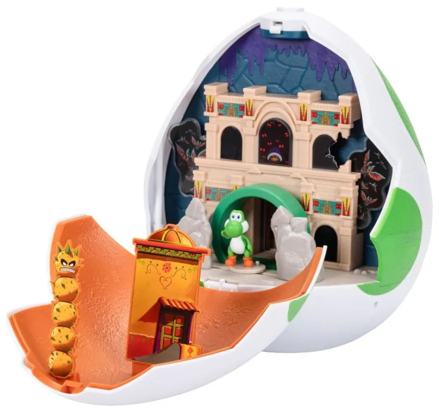 Der Super Mario Galaxy Film Spielset mit 2 Minifiguren Yoshi-Ei