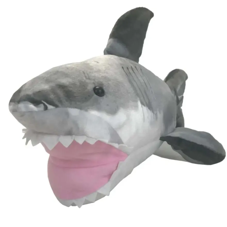 Der weiße Hai Bruce der Hai Jumbo Plüschtier