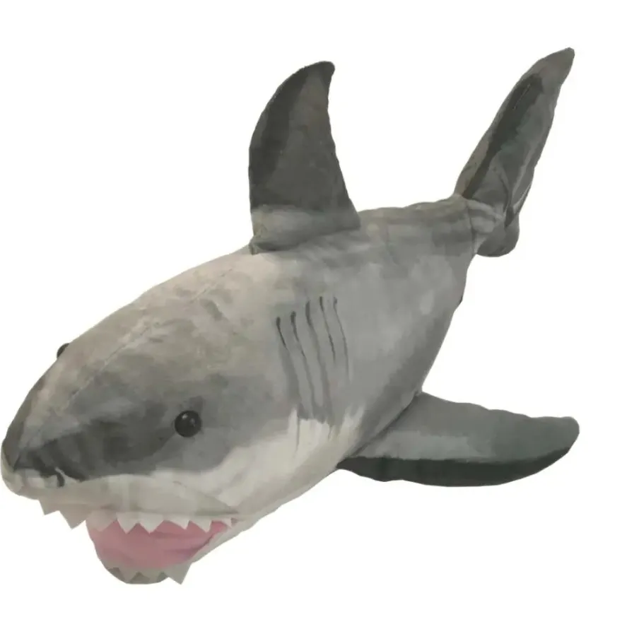 Der weiße Hai Bruce der Hai Jumbo Plüschtier