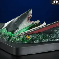 Der weiße Hai 1/48 PVC Statue Jaws (50th Anniversary) 25 cm
