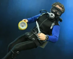 Der weiße Hai Retro Actionfigur Matt Hooper (Shark Cage)