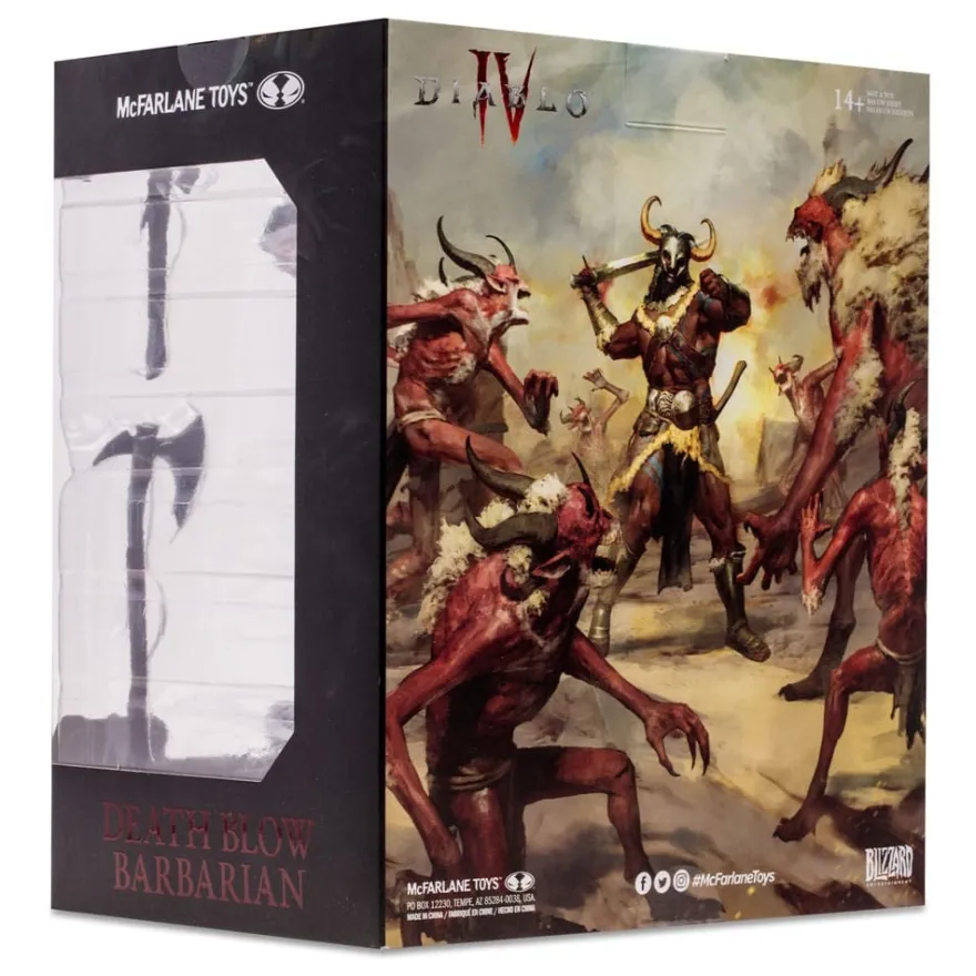 Diablo 4 Actionfigur Barbarian 15 cm