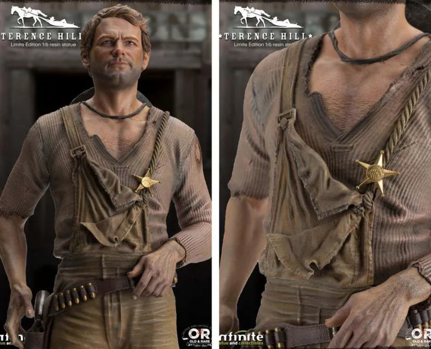 Die rechte und linke Hand des Teufels 1/6 Resin Statue - Terence Hill