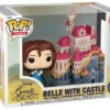 Die Schöne und das Biest POP! Town Vinyl Figuren Belle with Castle 9 cm