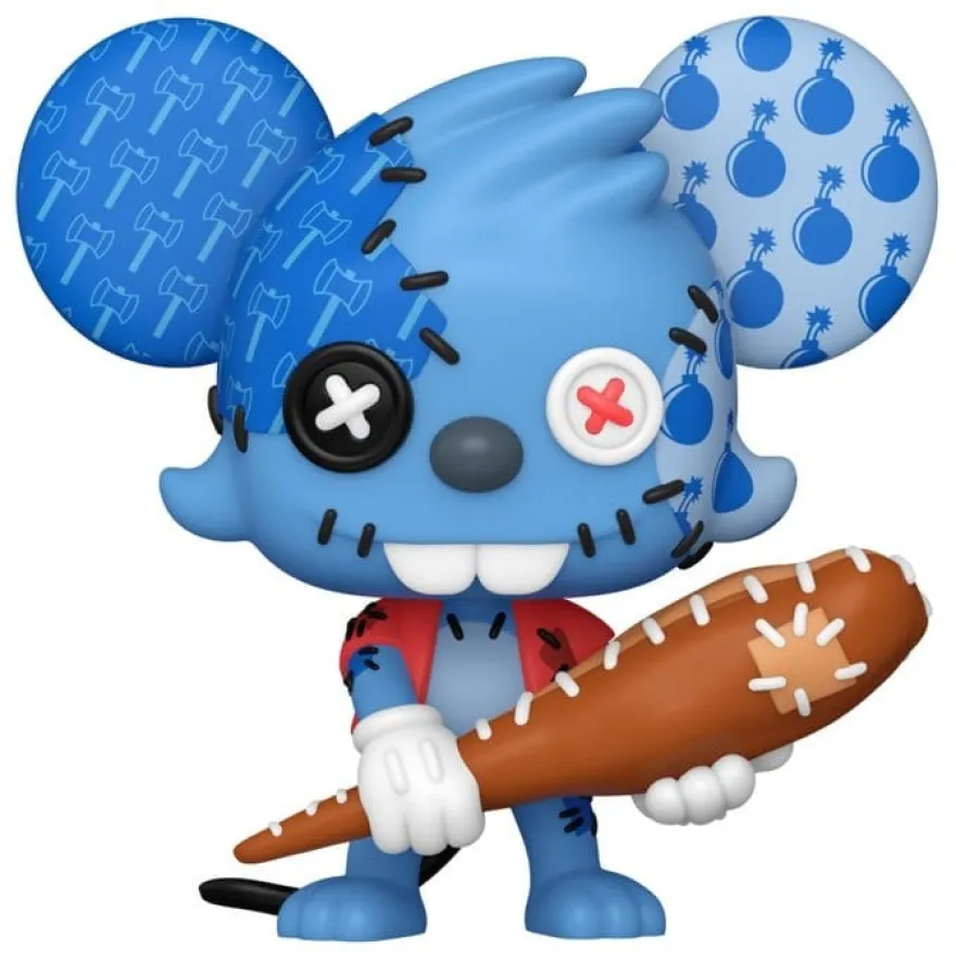 Die Simpsons POP! Animation Vinyl Figur Itchy Patchwork 9 cm