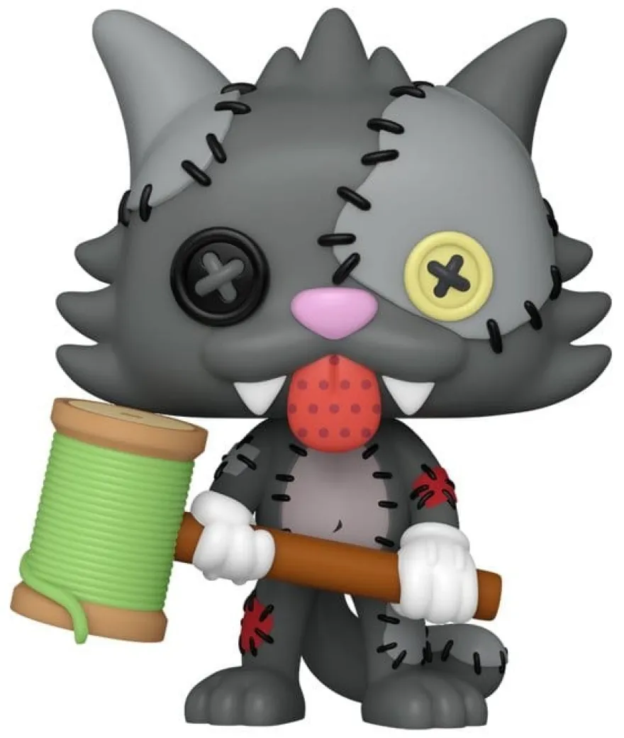 Die Simpsons POP! Animation Vinyl Figur Scratchy Patchwork 9 cm