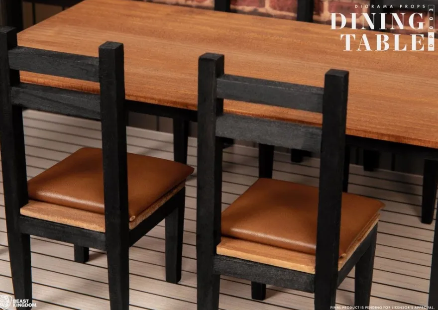 Diorama Props Series Zubehör-Set Dining Table Set
