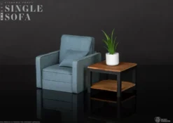 Diorama Props Series Zubehör-Set Single Sofa Set