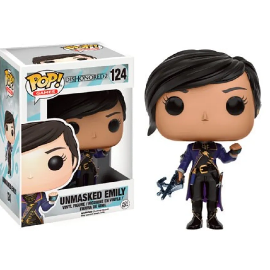 Dishonored 2 Funko Pop! Vinylfigur Unmasked Emily 124 Exclusive
