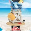 Disney D-Stage PVC Diorama Stitch Summer Vibe 16 cm