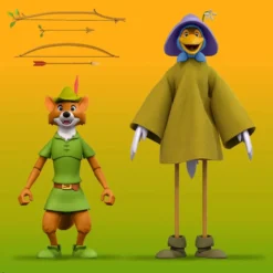 Disney Ultimates Actionfigur Robin Hood mit Stork
