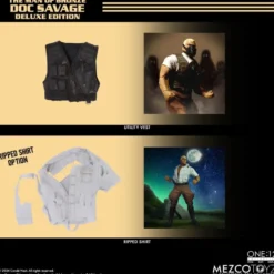 Doc Savage Actionfigur 1/12 Doc Savage Deluxe Edition 18 cm