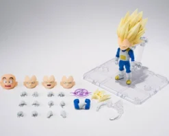 Dragon Ball S.H.Figuarts Actionfigur Super Saiyan Level 3 Vegeta (mini) Daima 8 cm