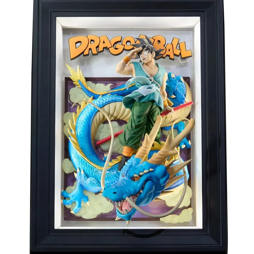 Dragon Ball Son Goku and Dragon Tamashii Art Statue