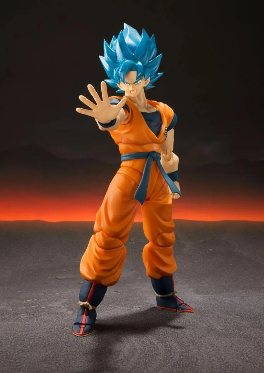 Dragon Ball Super Broly S.H. Figuarts Actionfigur Super Saiyajin God Super Saiyajin Goku Super 14 cm